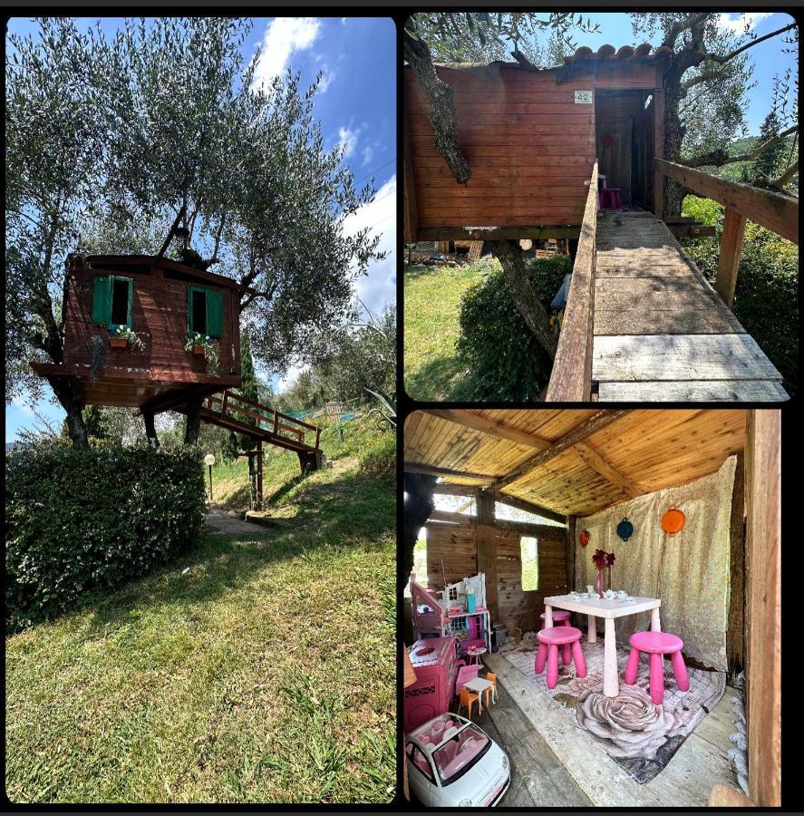 Podere Degli Ulivi Family Villa Serravalle Pistoiese Bagian luar foto